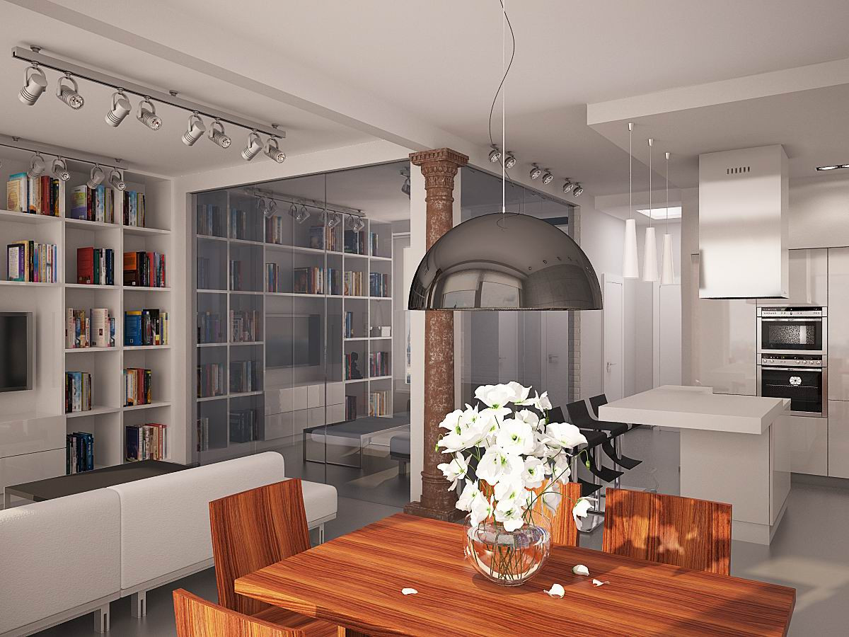 Обложка проекта: Проект квартиры в ЖК "Аэробус"