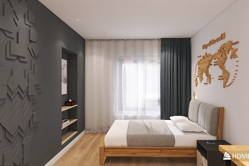 Обложка проекта: Графитово-белый шик