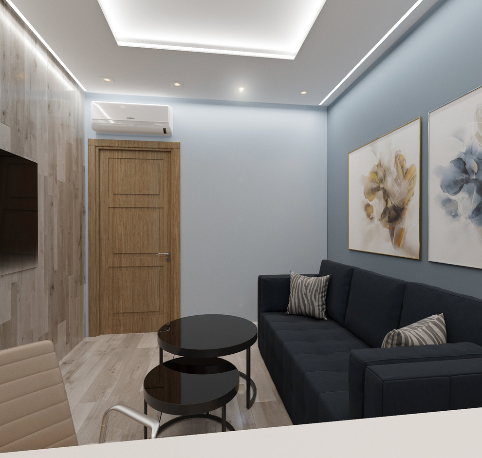 Дизайн 2-комнатной квартиры в стиле минимализм ЖК Оранж Парк