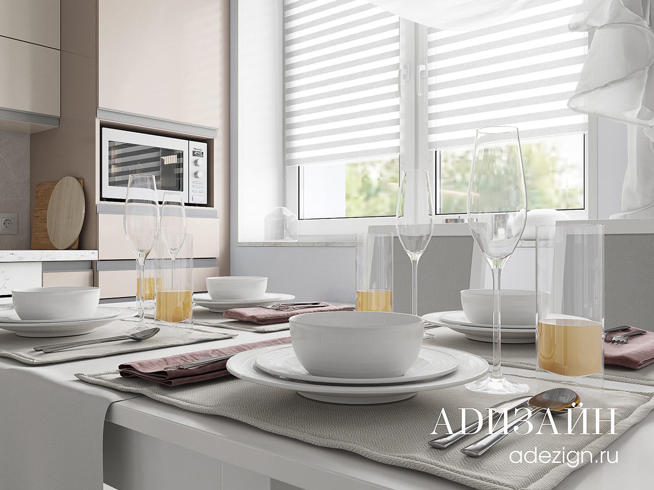 Дизайн квартиры на ул. Таганрогская в г. Калининград