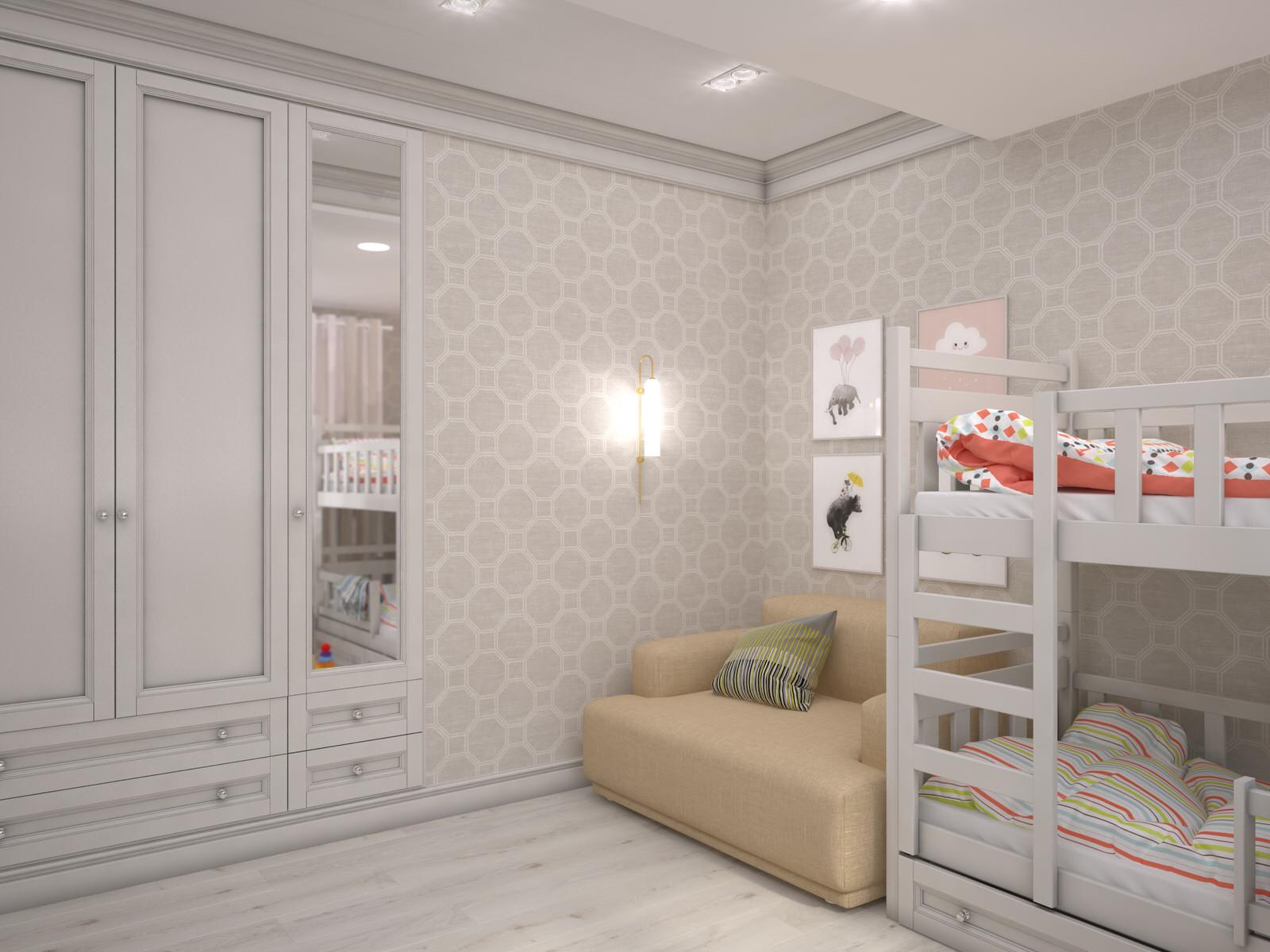 Дизайн-проект квартиры с элементами классики и востока