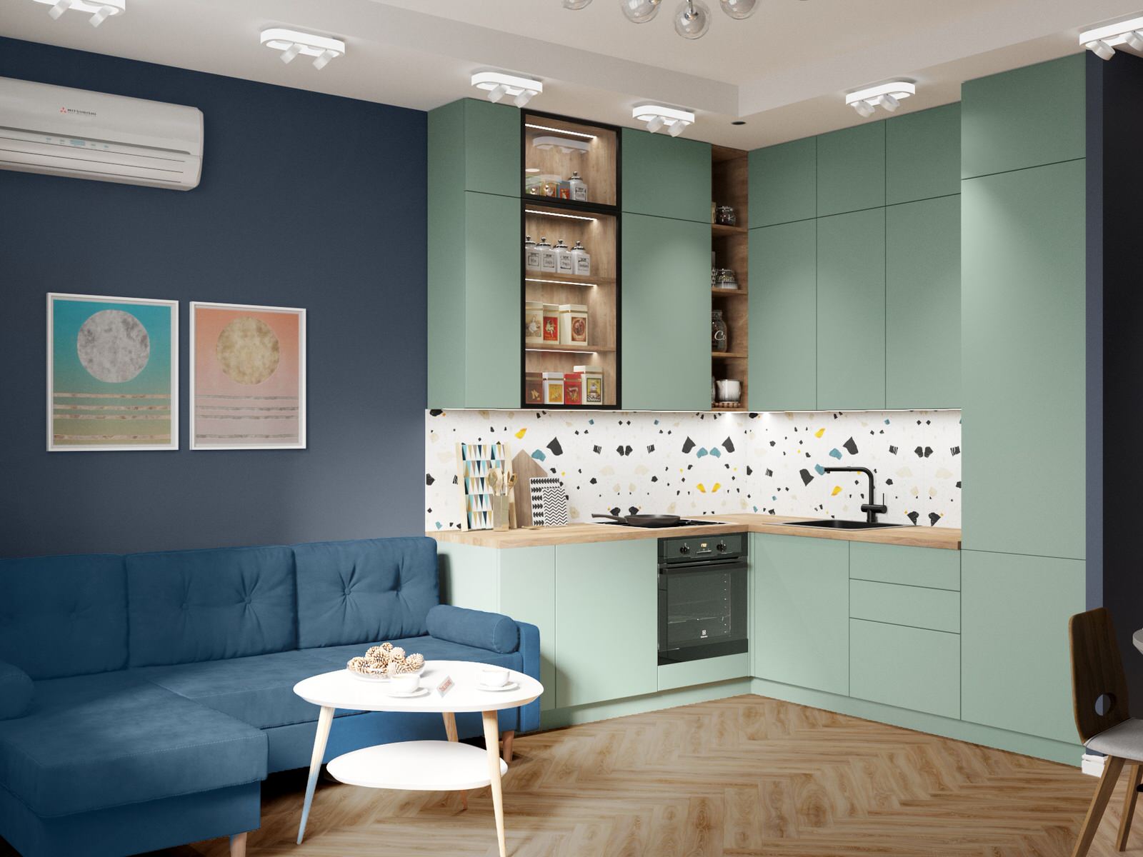 Обложка проекта: 39 990 руб. 1-к квартира, 41.8 кв. м