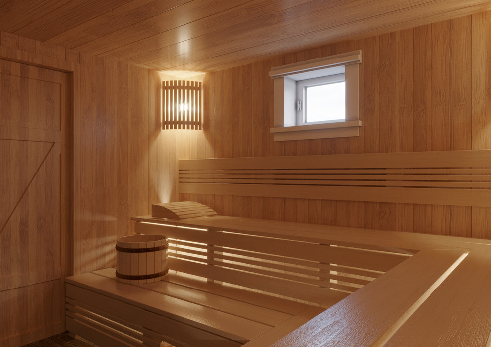 Двухэтажная баня