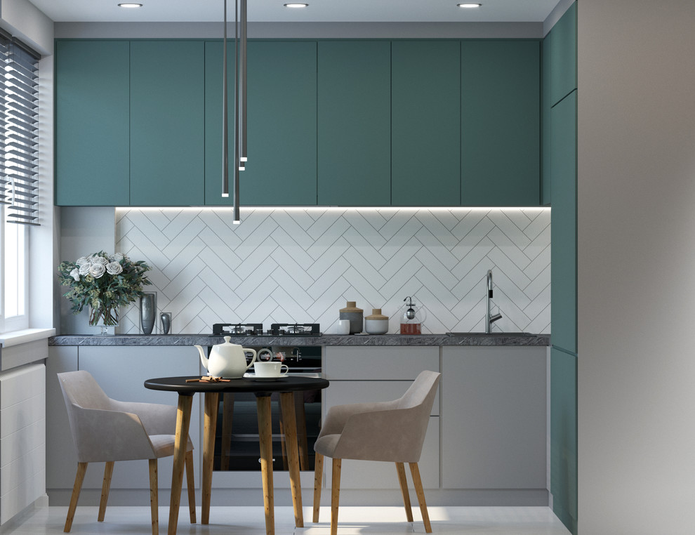 Обложка проекта: Яркая квартира для молодой девушки в г.Калининграде