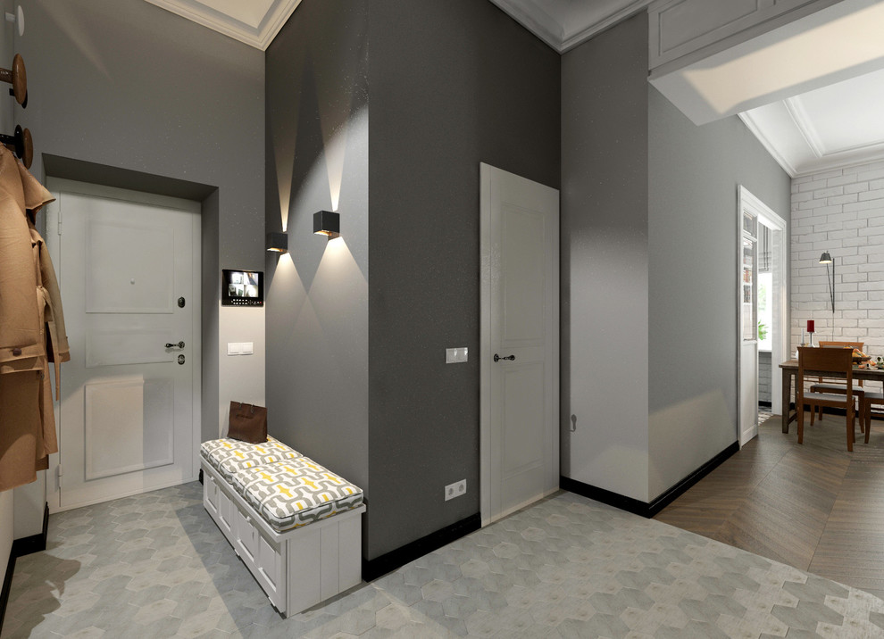 Прихожая и коридор в двухкомнатной квартире