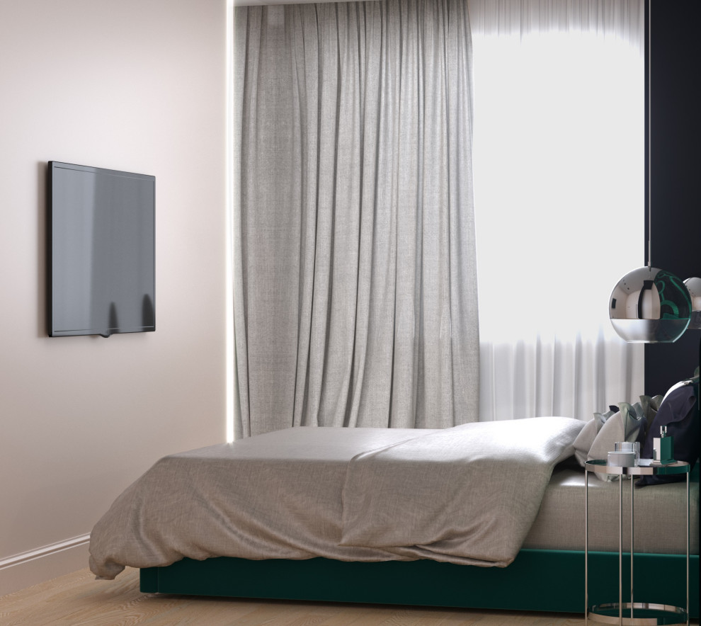 3d визуализация спальни