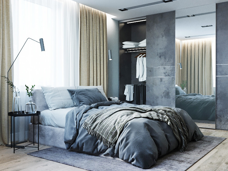 Обложка проекта: квартира для молодого парня