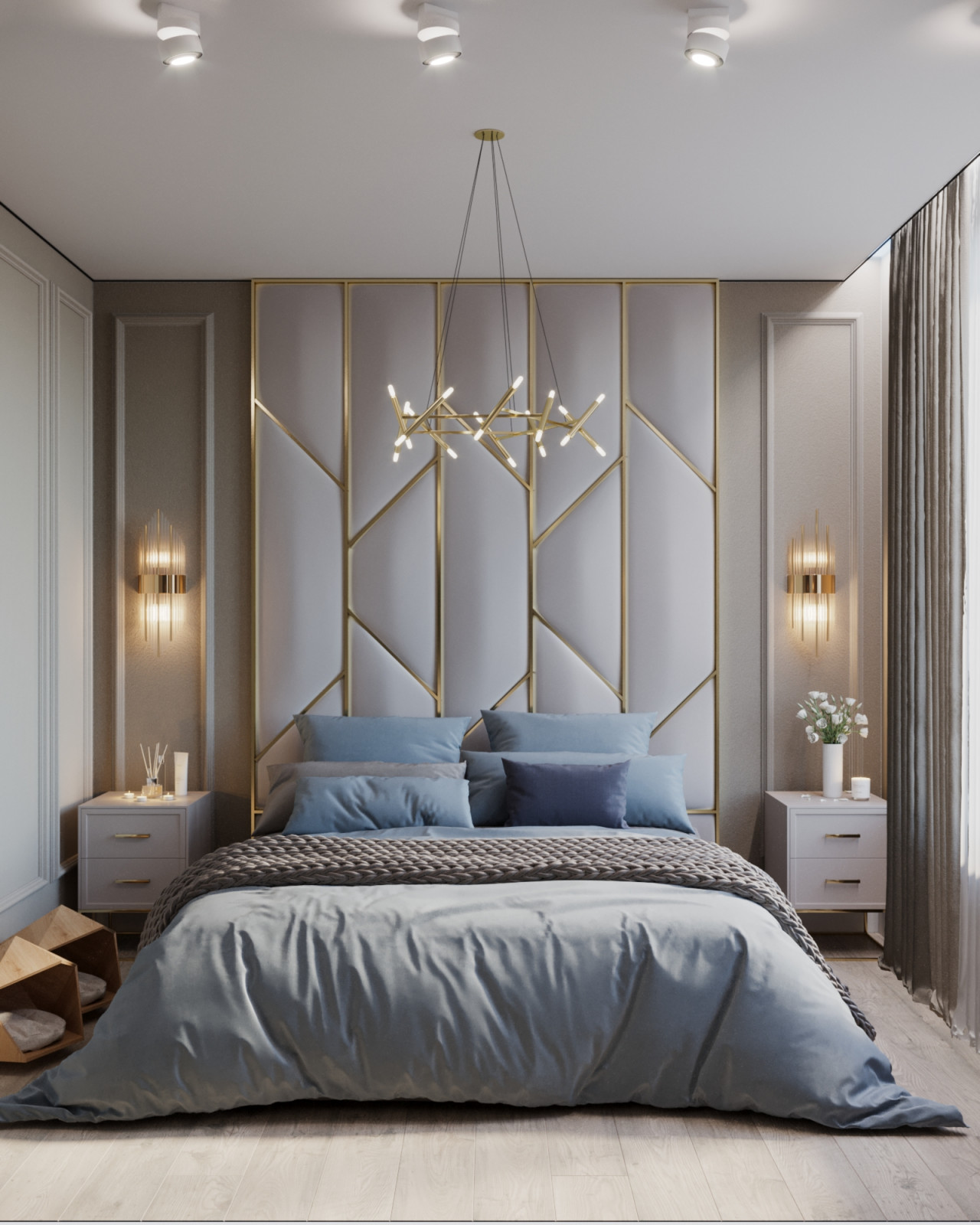 Квартира 50 кв.м. в стиле Неоклассика