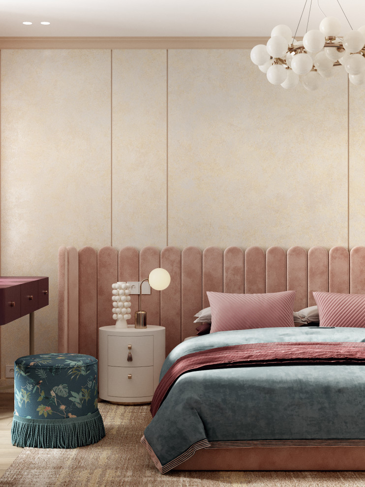 The rosebud. Дизайн-проект квартиры в ЖК "Skandi Klubb"