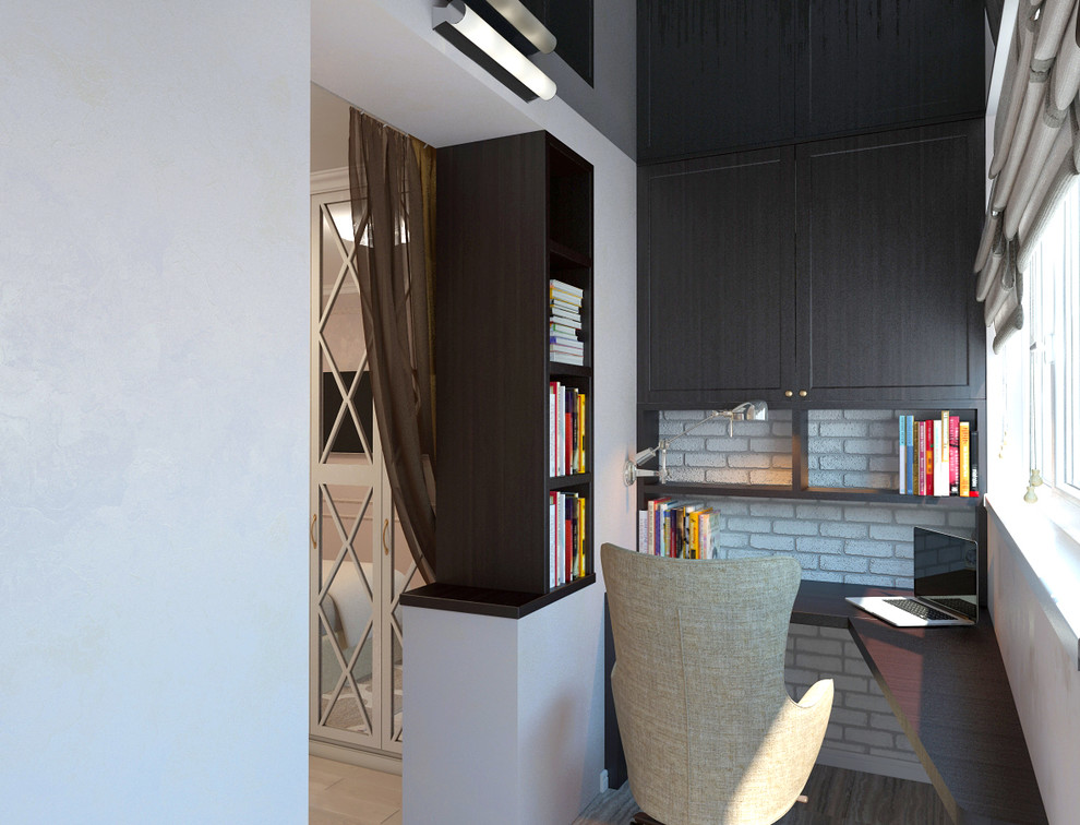 в сиреневых тонах