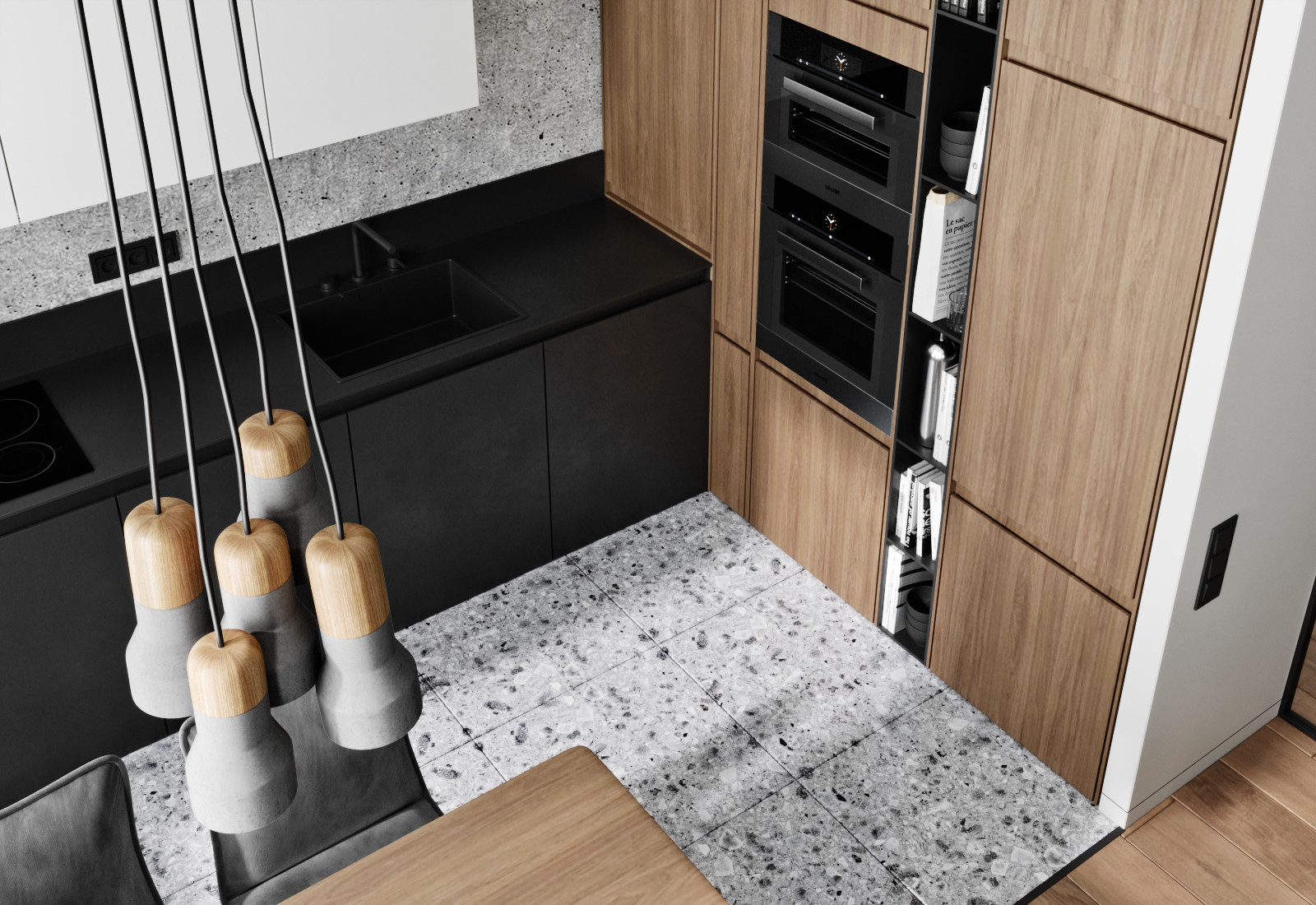 Квартира с тех. комнатой