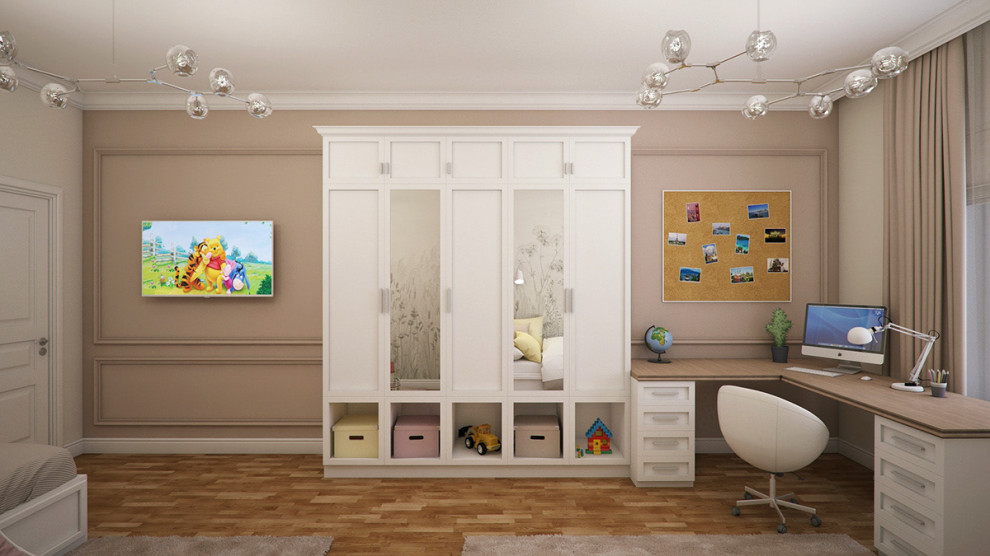 Дизайн-проект квартиры Кутузовский просп. 75 м2 (Современная классика)