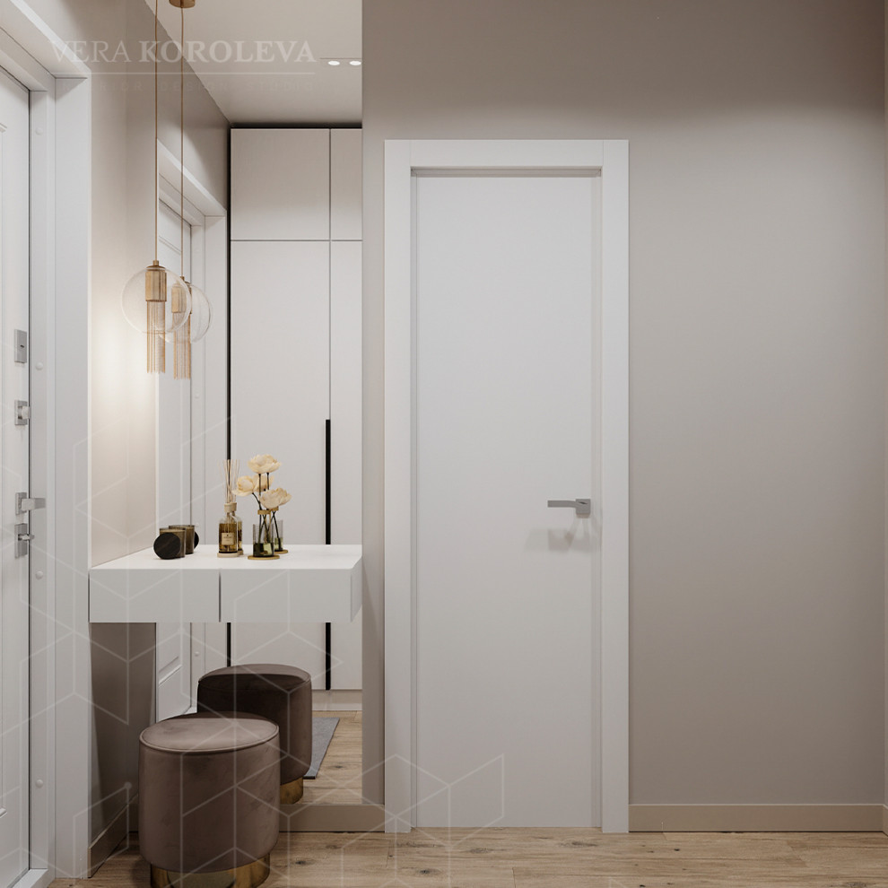 Дизайн-проект однокомнатной квартиры в ЖК "Модум")