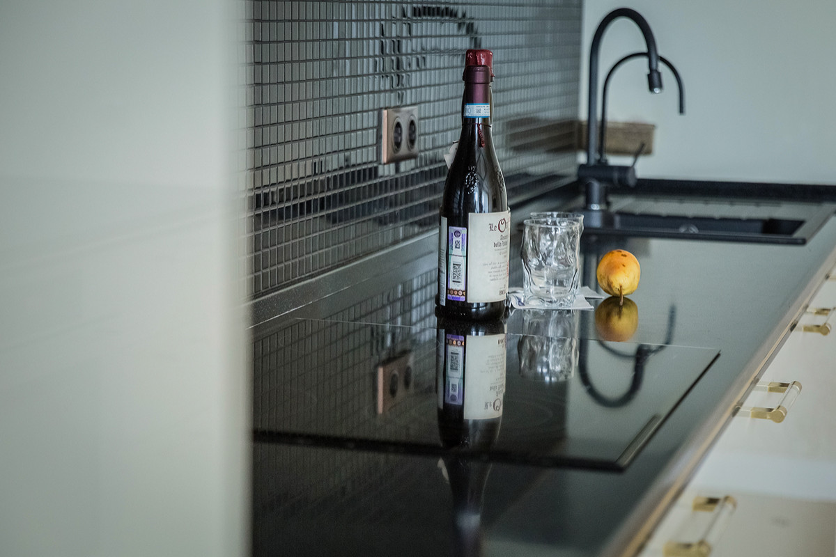 Квартира с нотками классики.