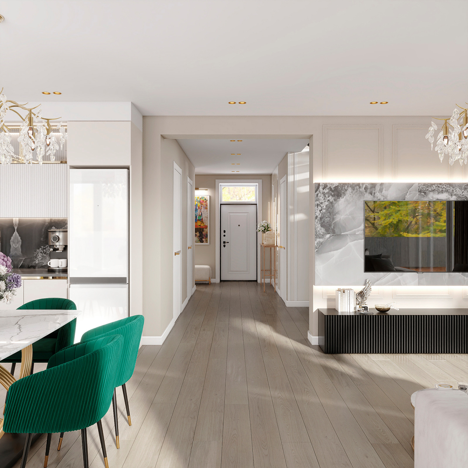 Проект в коттеджном посёлке Каменки