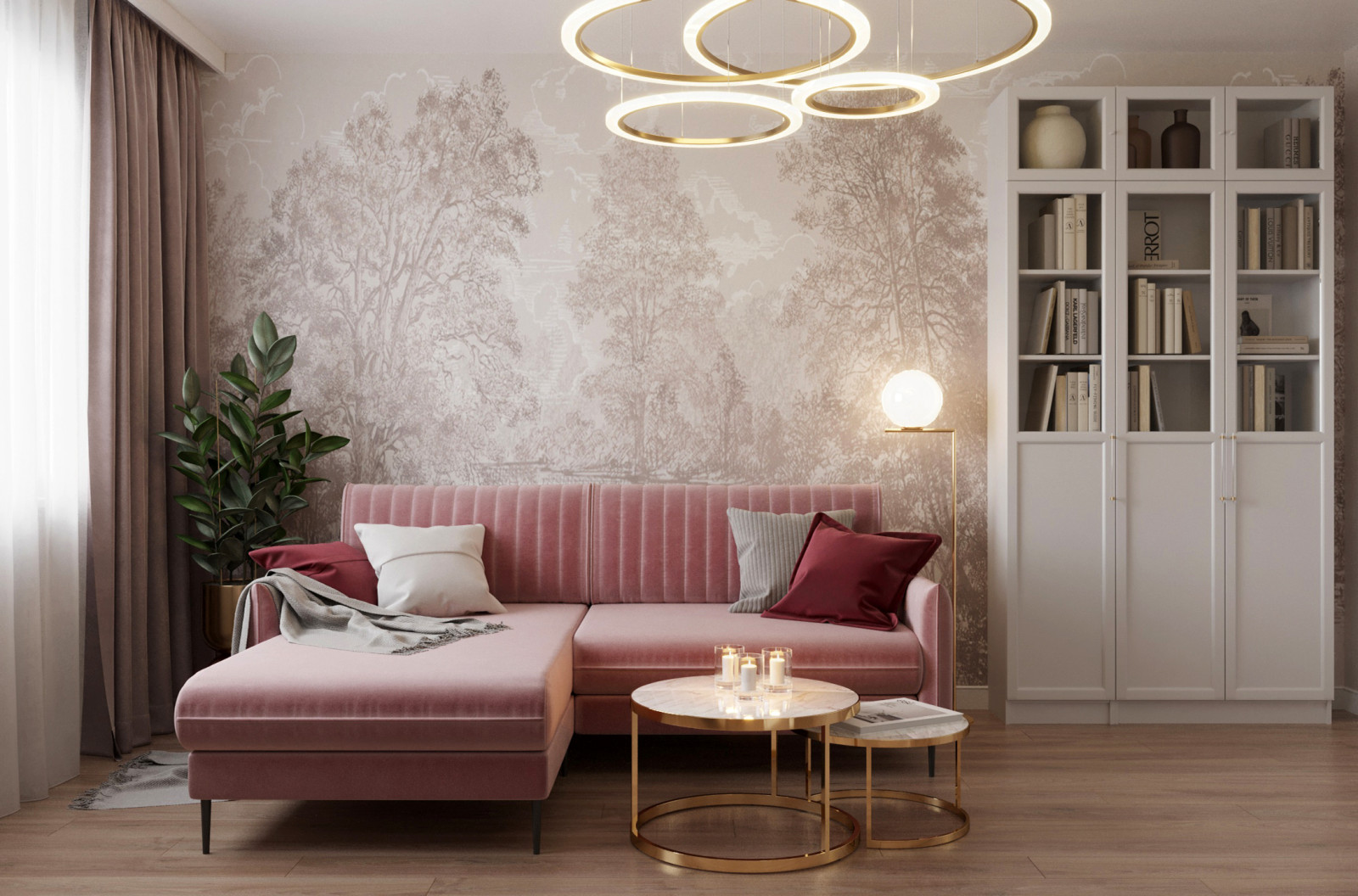 Обложка проекта: Проект гостиной