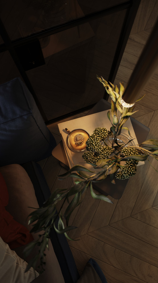 Двухуровневая квартира в жк Онега