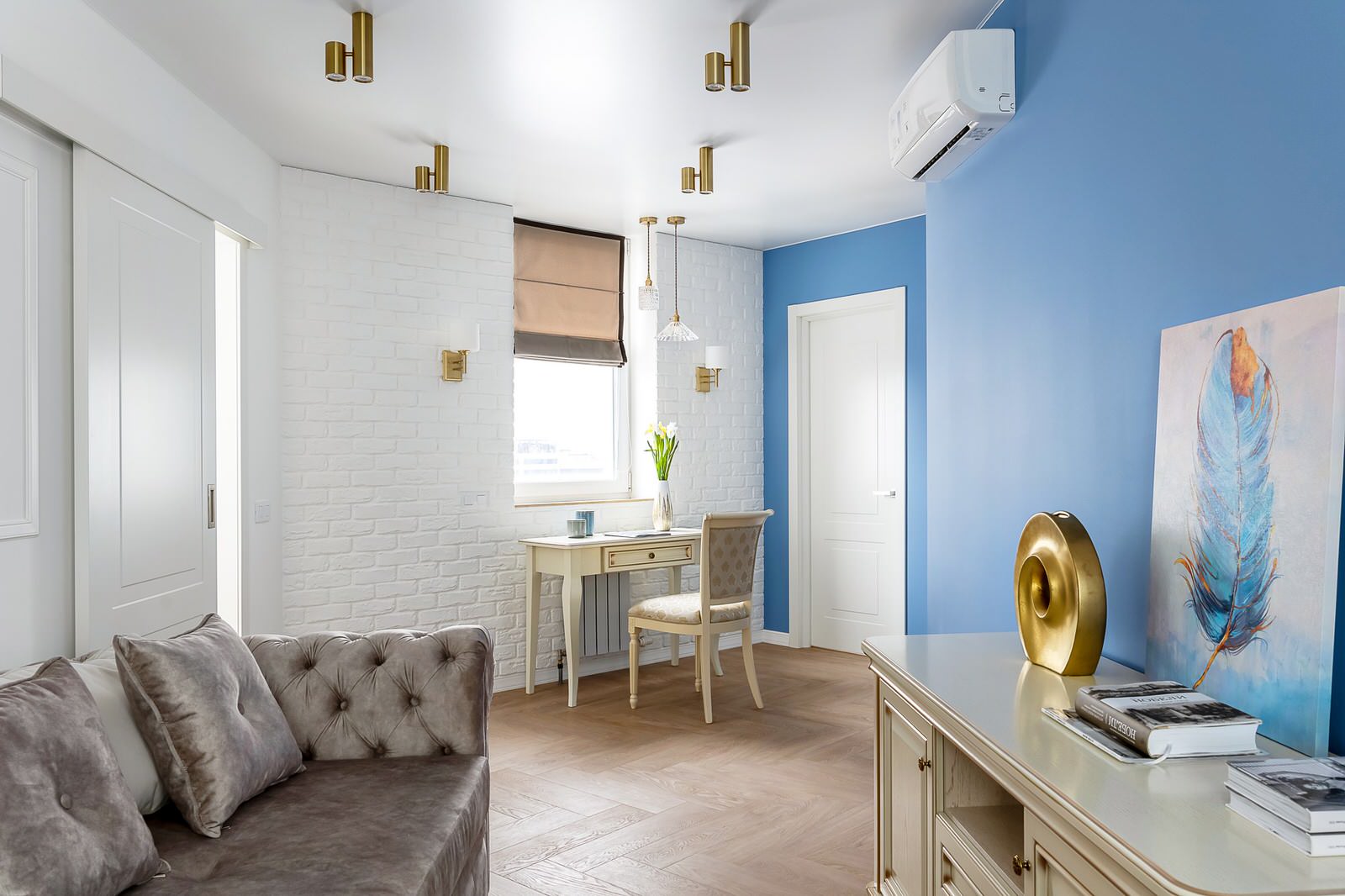 Реализованный дизайн проект квартиры ЖК "Театральный"