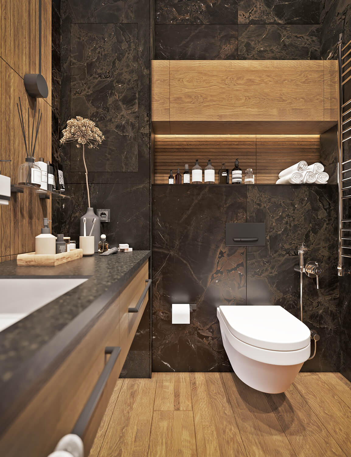 Дизайн интерьера квартиры. Walnut studio