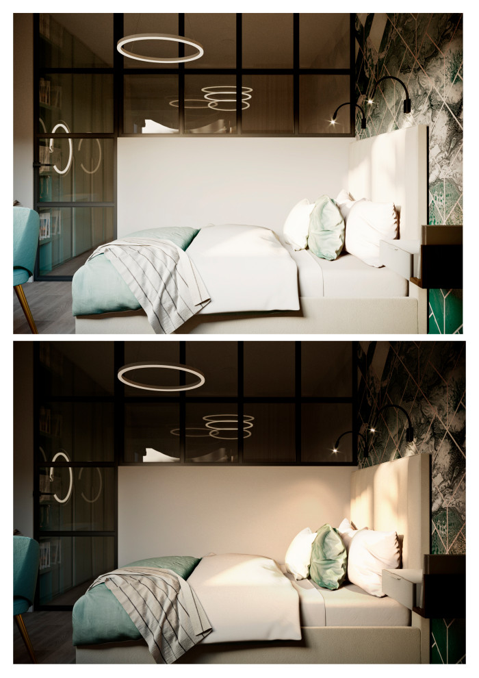 Двухкомнатная квартира для семьи в ЖК Загорье