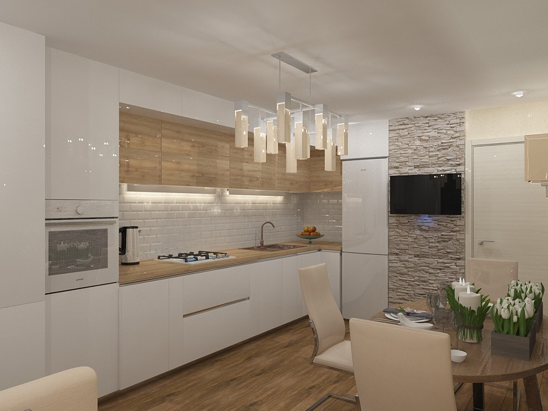 Кухня-гостиная 18 кв.м.