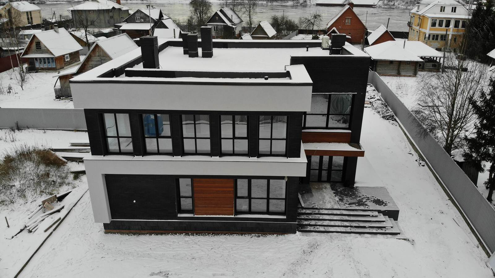 Дом в современном стиле.