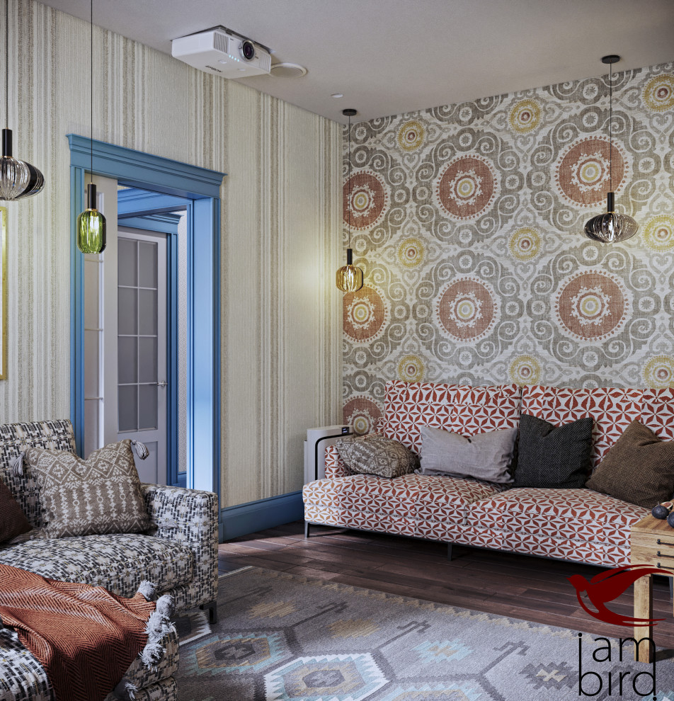 Бохо-Шик в историческом районе Москвы 80 кв.м