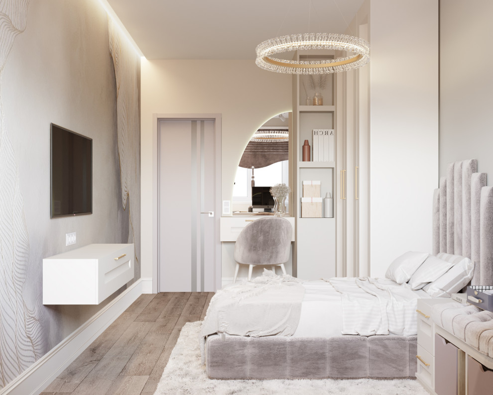 Двухкомнатная квартира в стиле хай-тек