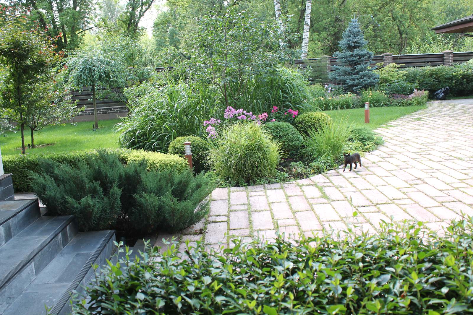 Сад в поселке Салтыковка