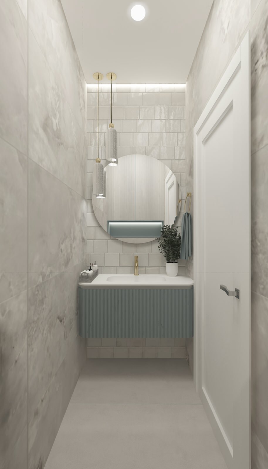 Проект трехкомнатной квартиры г. Ростов-на-Дону