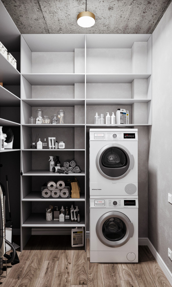 Дизайн квартиры в стиле лофт с элементами неоклассики