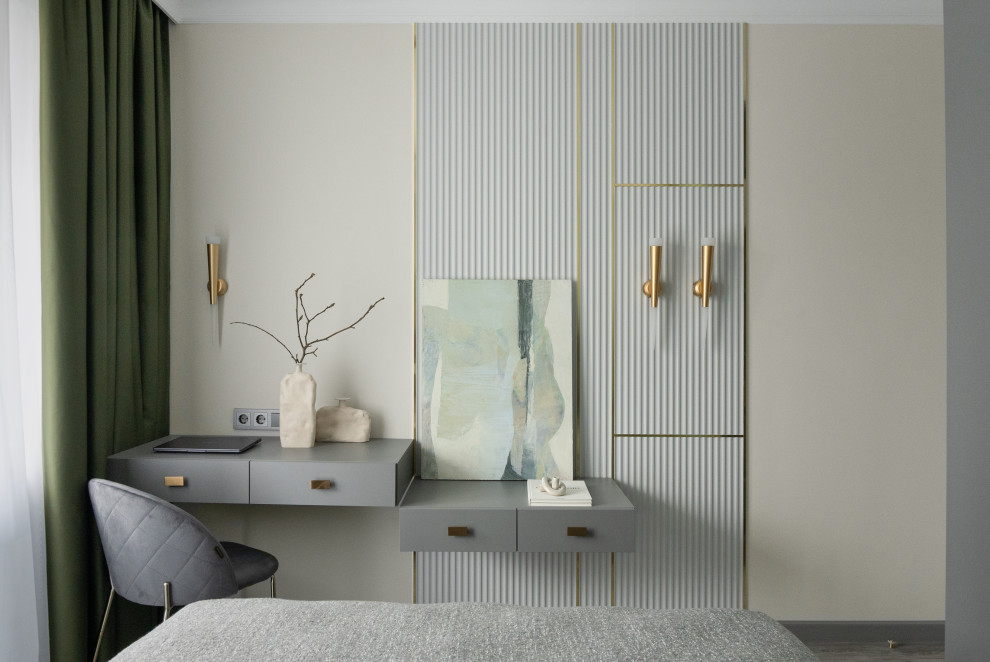 Неоклассика с акцентами индиго