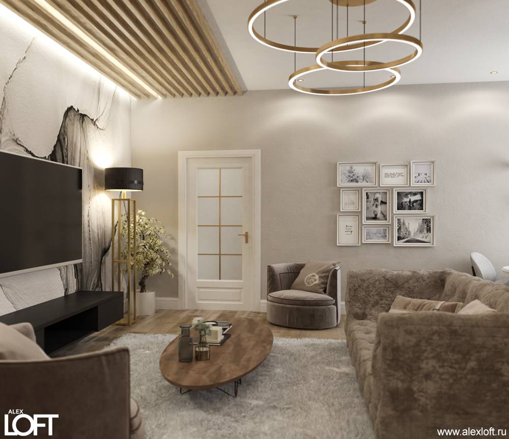 Интерьер квартиры в ЖК «Дом у невского».