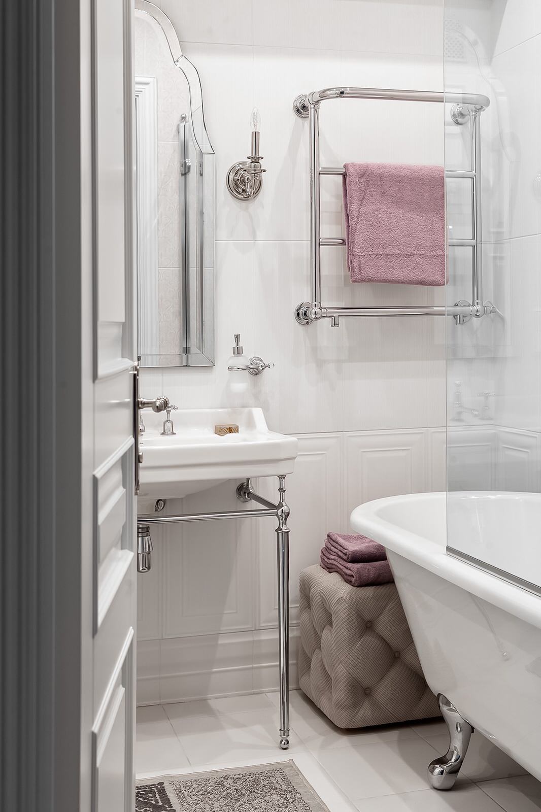 Обложка проекта: Фото готового объекта квартиры в классическом стиле