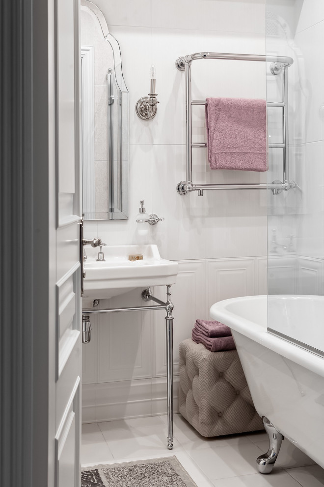 Обложка проекта: Фото готового объекта квартиры в классическом стиле