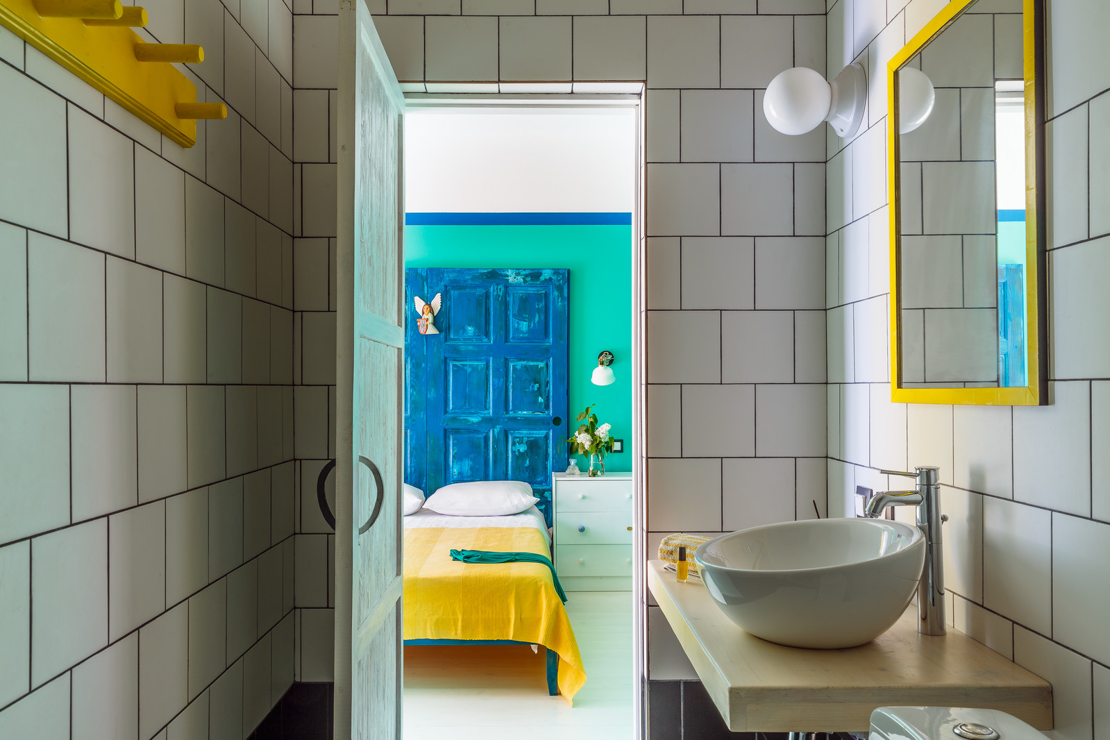 Обложка проекта: Дизайн-отель Blaga Dom Зеленый номер