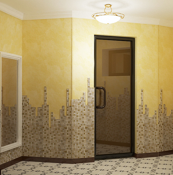 Банный комплекс с интерьером