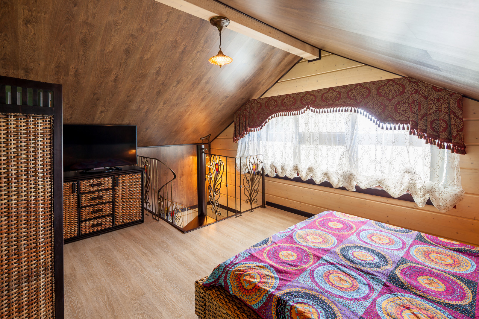 Интерьер гостевого дома с баней в Нижегородской области