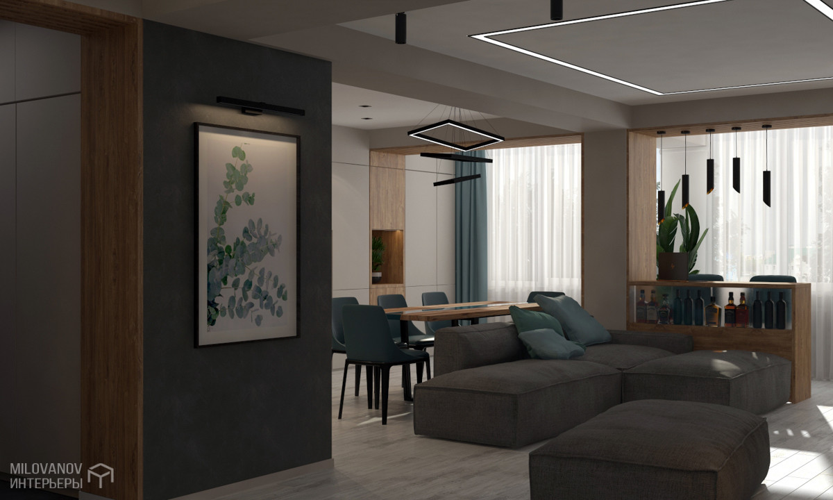 КВАРТИРА ДЛЯ 5 ЧЕЛОВЕК 115М