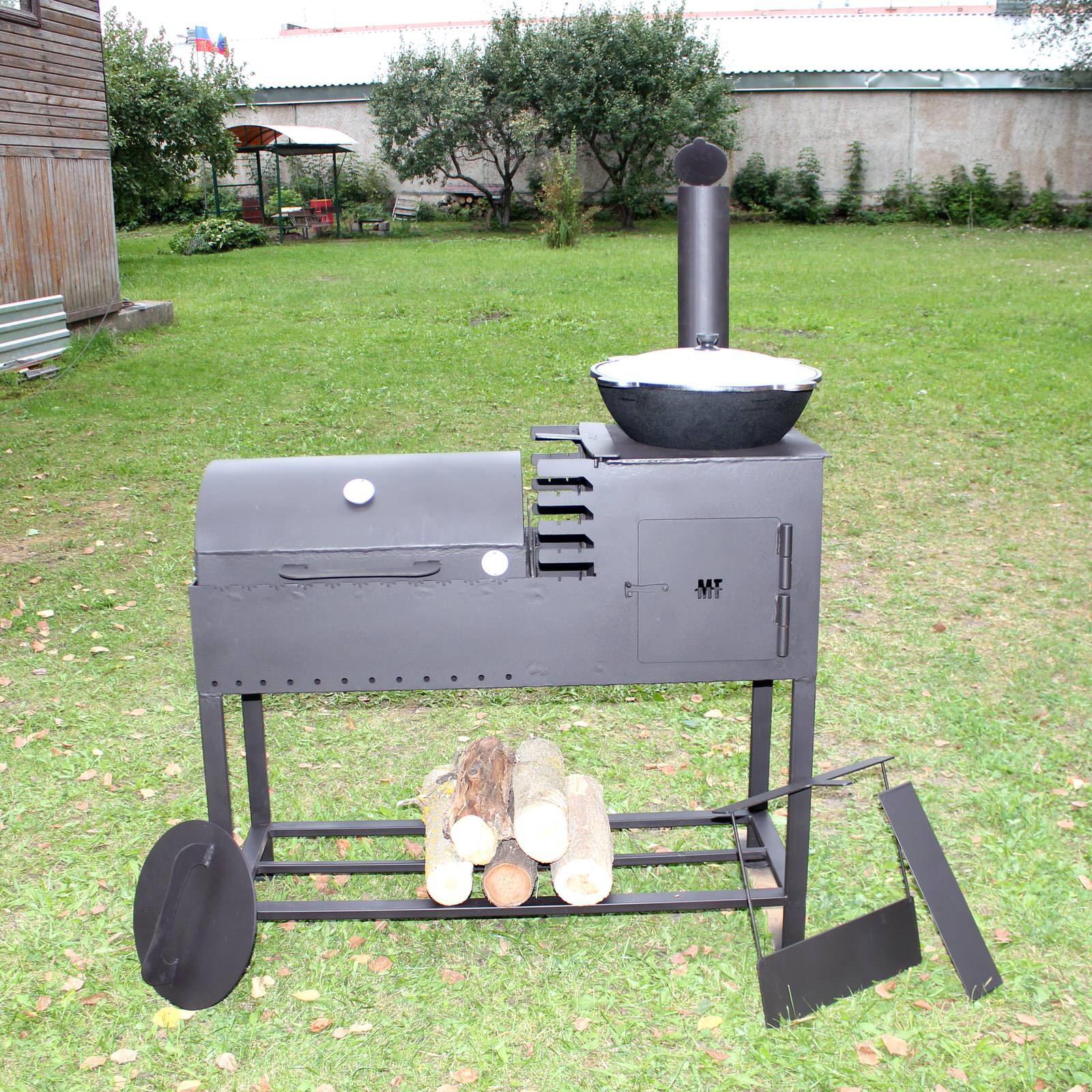 Профессиональный мангал-гриль 7 в 1