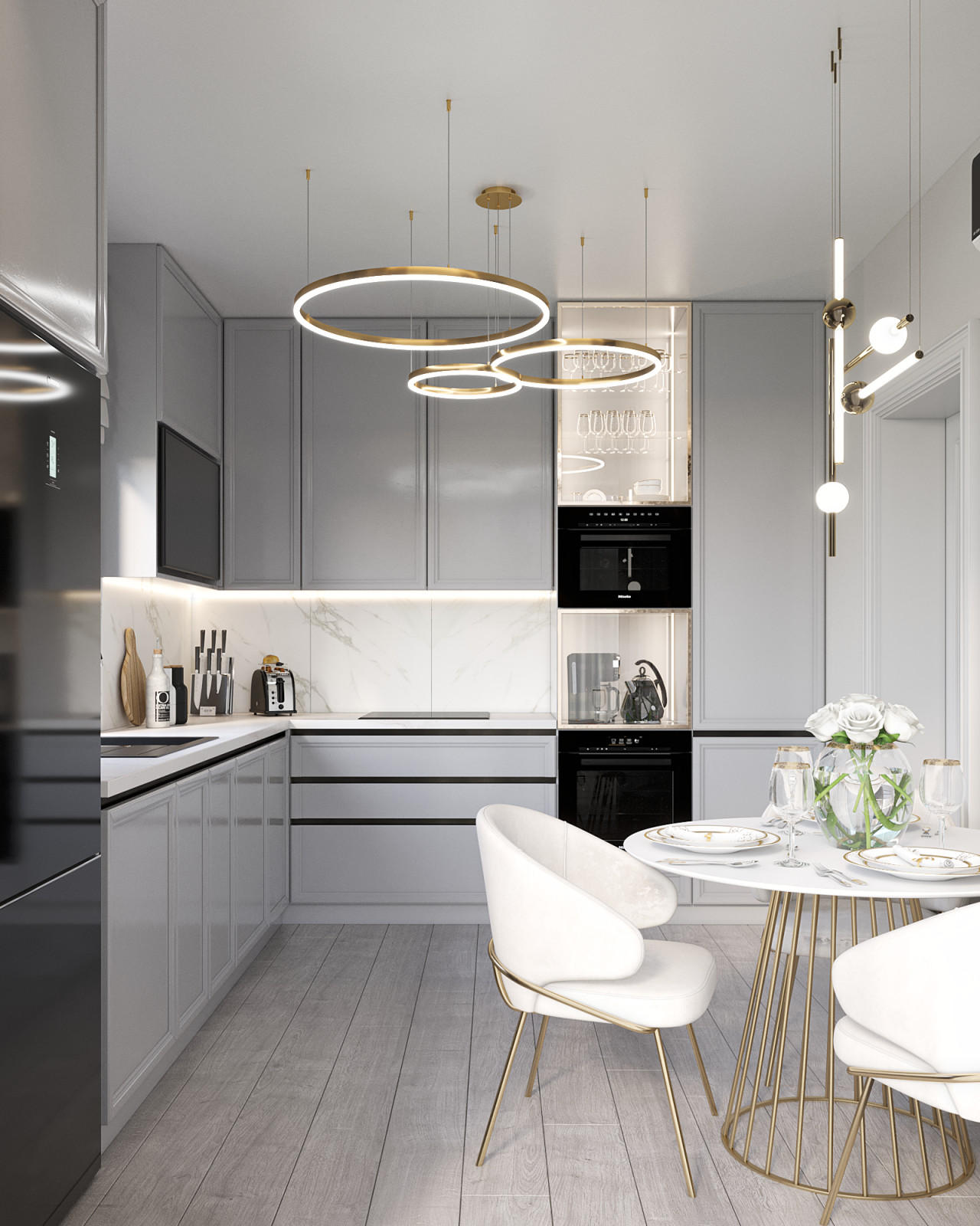 Обложка проекта: Кухня (Дом для Мебельщиков)