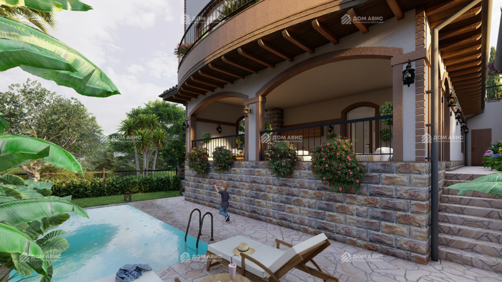 проект дома в Сочи, Центральный район