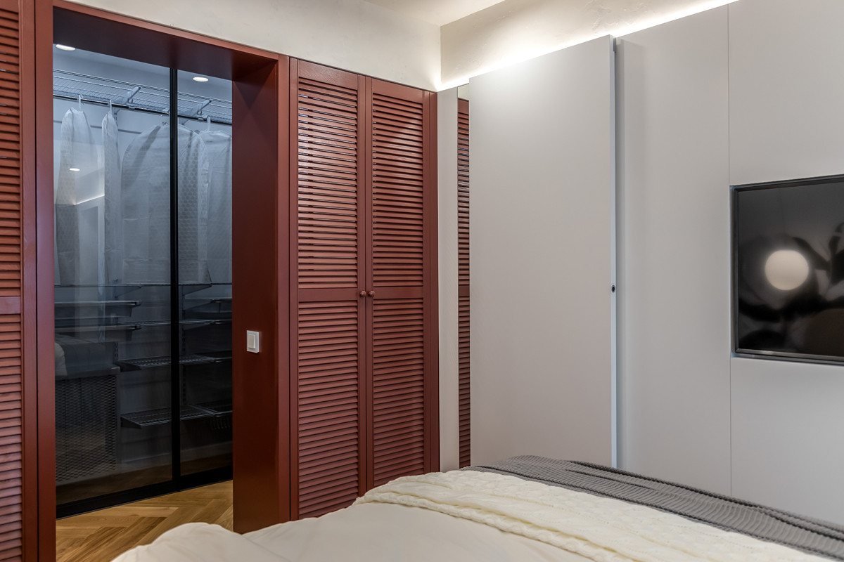 Спальня с магнолией