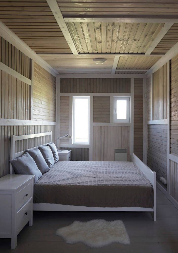 Houzz тур: Монохромный Мондриан и резные наличники дома в Алексино
