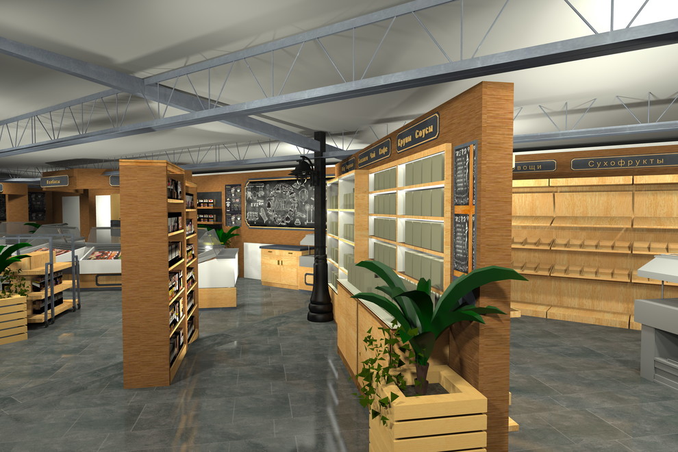 Проуктовый рынок на Новой Риге