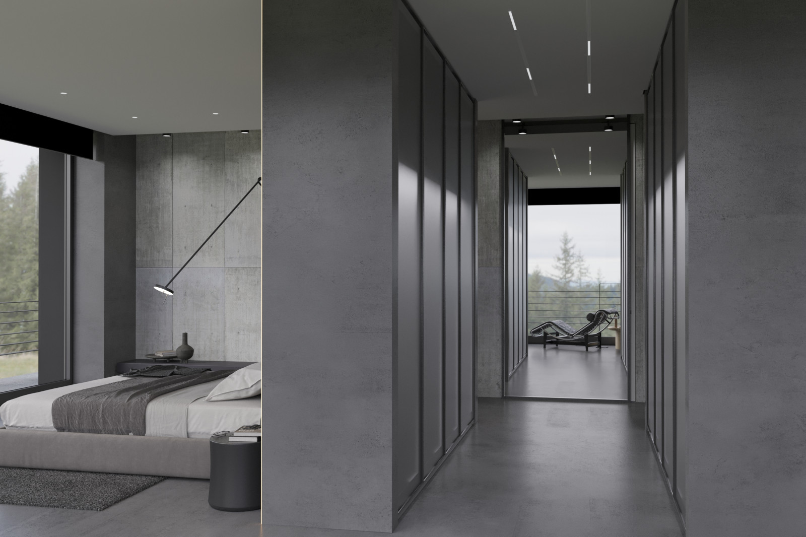 Визуализация коттеджа