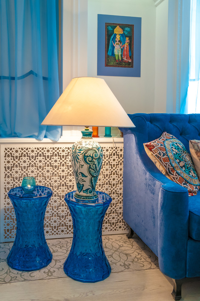 Гостиная - столовая в восточном стиле. Телепроект Фазенда.