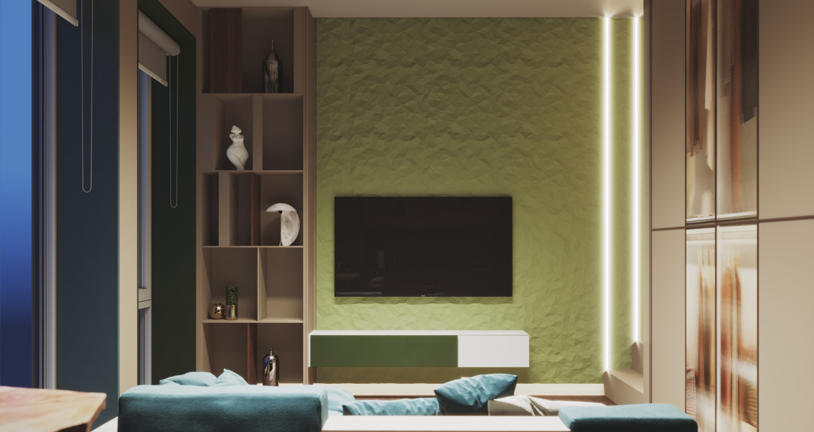 Квартира в современном стиле - 2