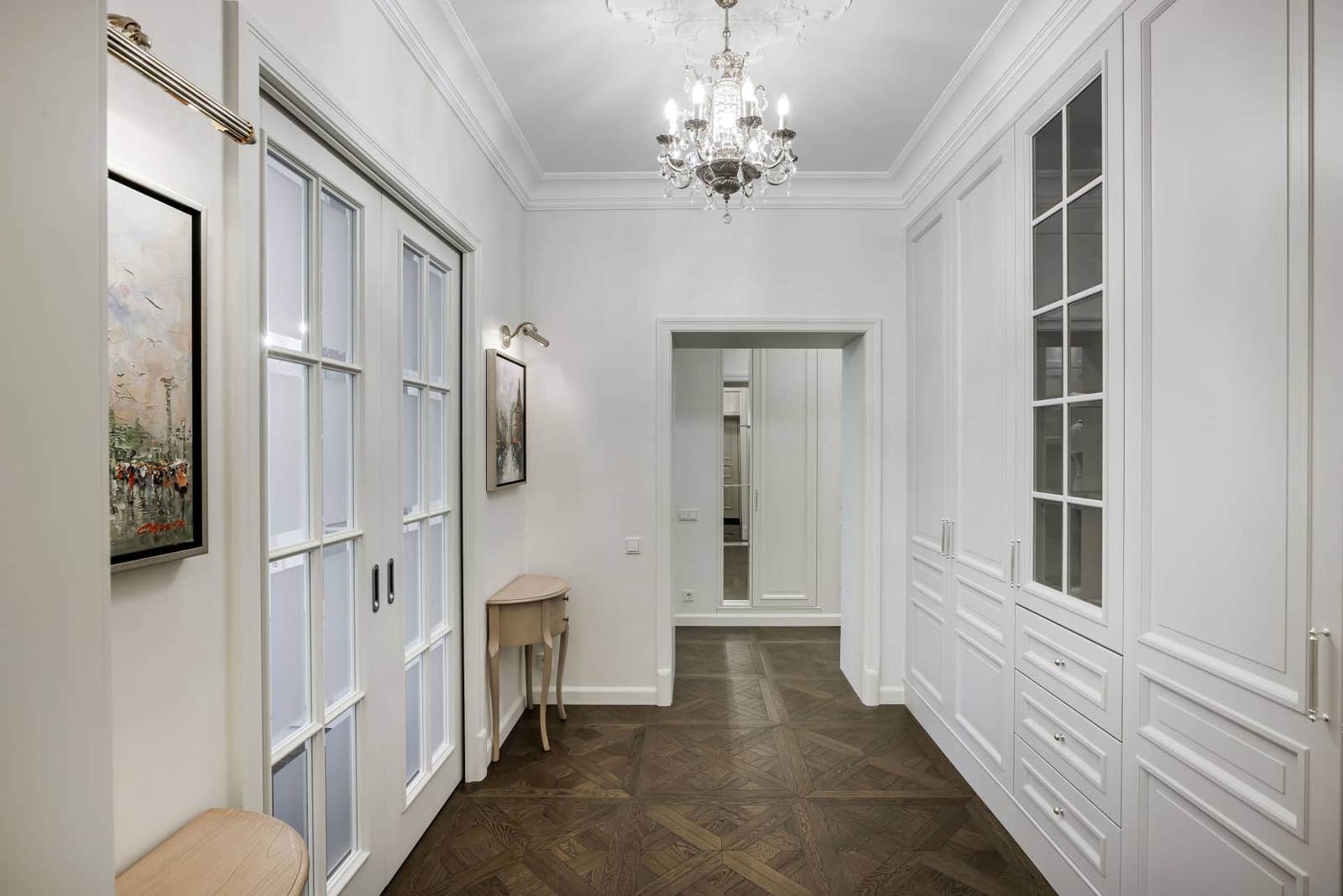 Дизайн и ремонт квартиры на 1ой Тверской-Ямской улице — Игра в классику