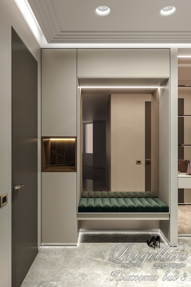 Дизайн квартиры 115 м.кв. в Санкт-Петербурге, в ЖК "Смольный проспект"